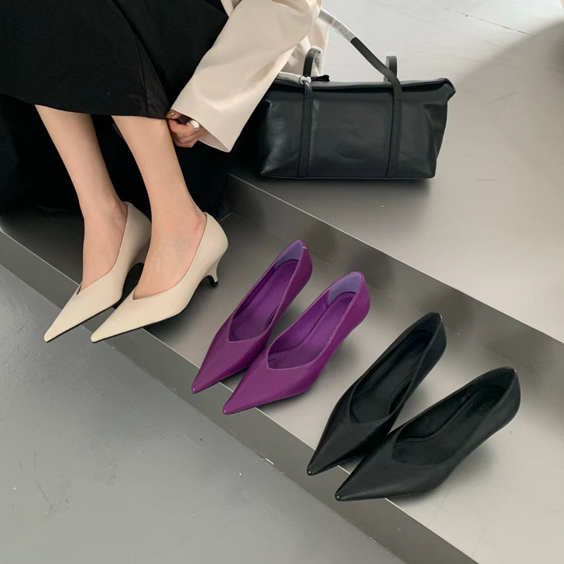 Women'S Fashion Footwear - SUOJIALUN 2025 봄 신상 여성 펌프스