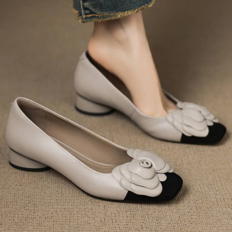 Women'S Fashion Line - 플러스 사이즈 34-41 여성용 양가죽 믹스