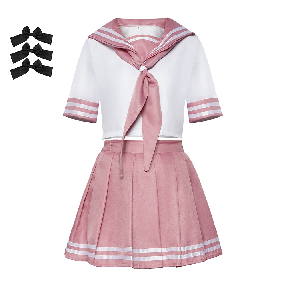 Pleated Skirt Women - Fate Apocrypha Astolfo 코스프레 선원복 JK