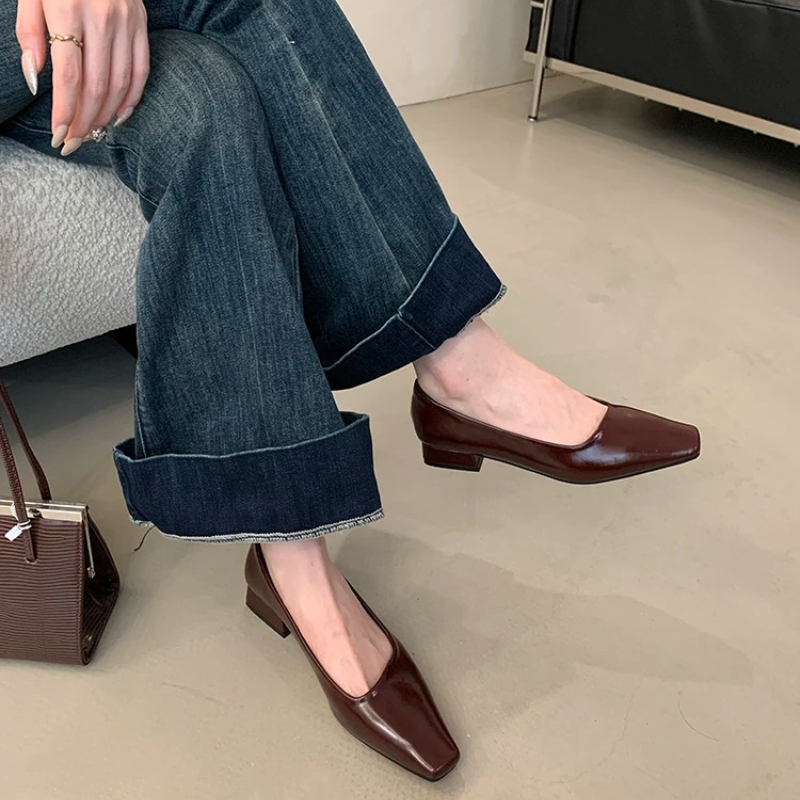 Women'S Fashion Footwear - 2026 새로운 패션 하이힐 여성 스퀘어