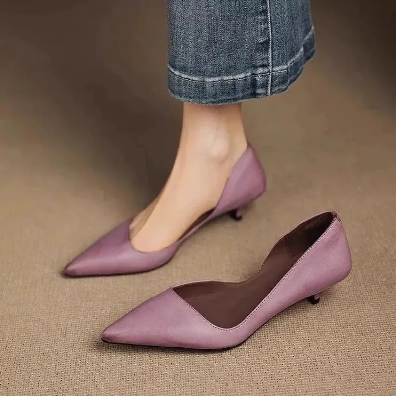 Women'S Fashion Footwear - 여성용 뾰족코 스틸레토 힐 패션 다용도