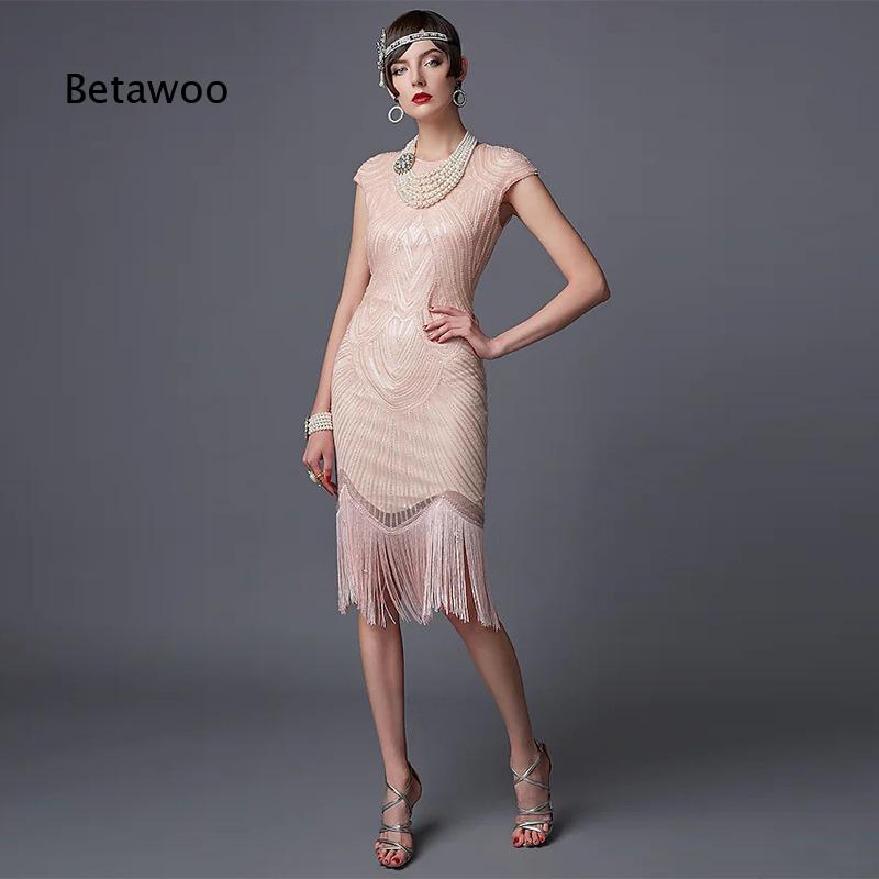 Women'S Fashion Of The 1920S - 여성 1920년대 플래퍼 드레스 스팽글 비즈