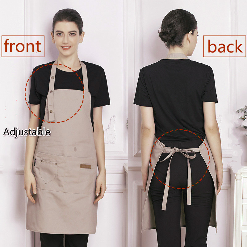 2022 패션 주방 앞치마, 남성 요리사 작업 그릴,  - Women Fashion Brand Logo 리뷰 및 가격