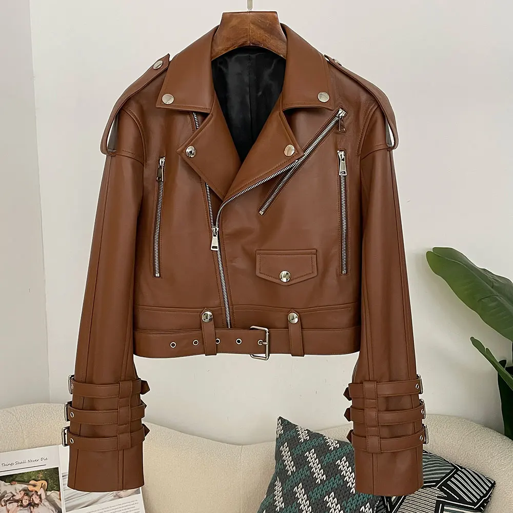 여성용 정품 가죽 유틸리티 재킷 야외 프리미엄 캐주얼  - Women'S Fashion Utility Jacket 리뷰 및 가격