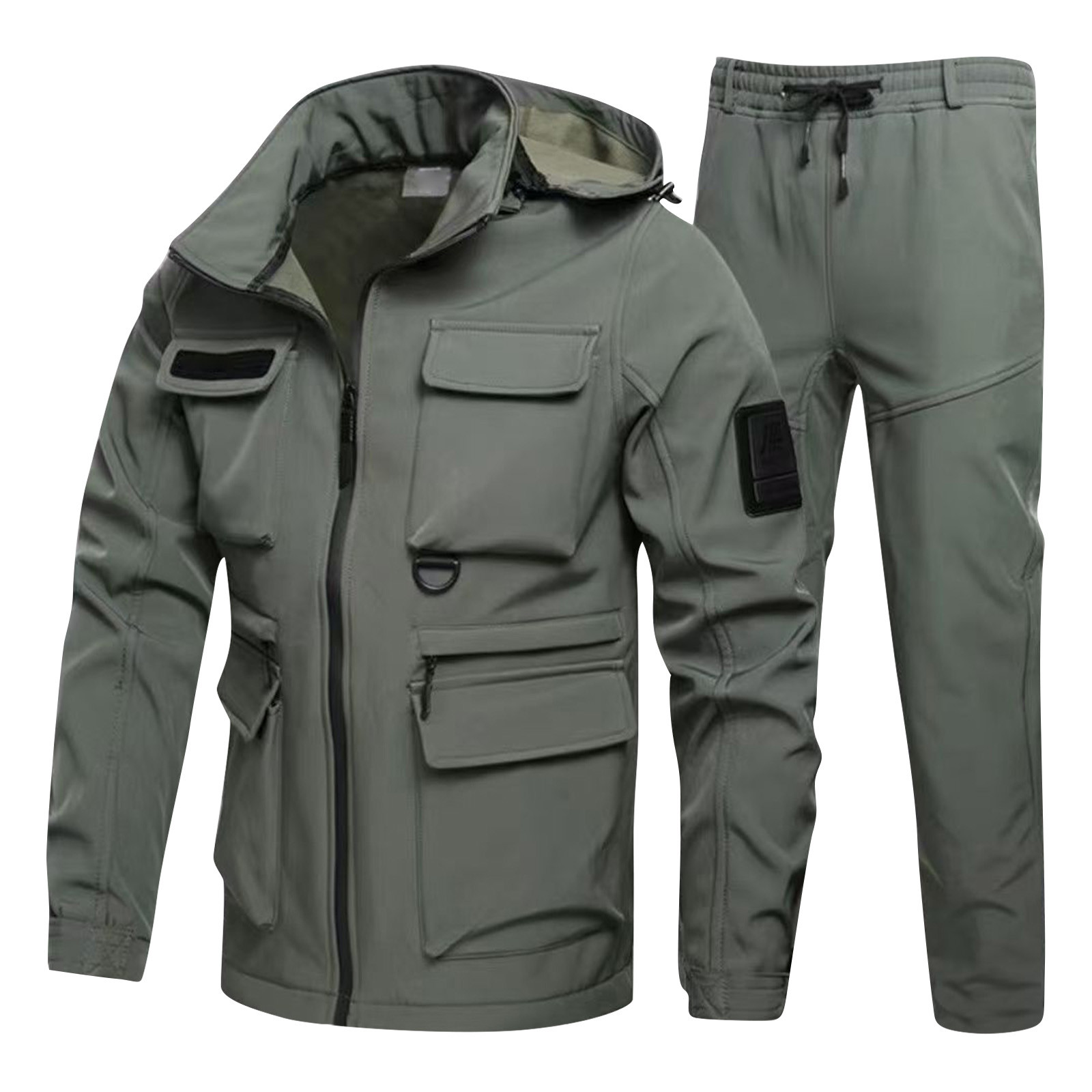 남성용 후드 캐주얼 군사 야외 유틸리티 자켓 패션 소프 - Women'S Fashion Utility Jacket 리뷰 및 가격