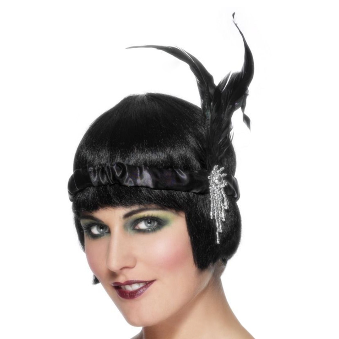 숙녀 Flapper 깃털 머리띠 찰스턴 머리 장식 개츠 - Women'S Fashion Of The 1920S 리뷰 및 가격