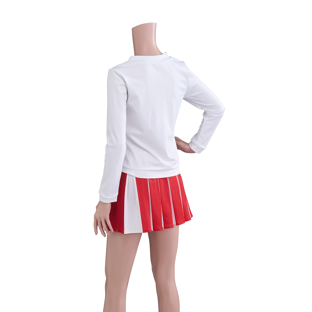 베티 너드 치어리더 유니폼 여성 영화 캐릭터 코스프레  - Pleated Skirt Women 리뷰 및 가격