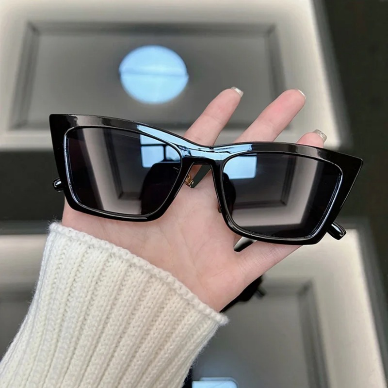 럭셔리 캣아이 블랙 선글라스 여성 남성 브랜드 패션 선 - Women'S Fashion Reading Glasses 리뷰 및 가격