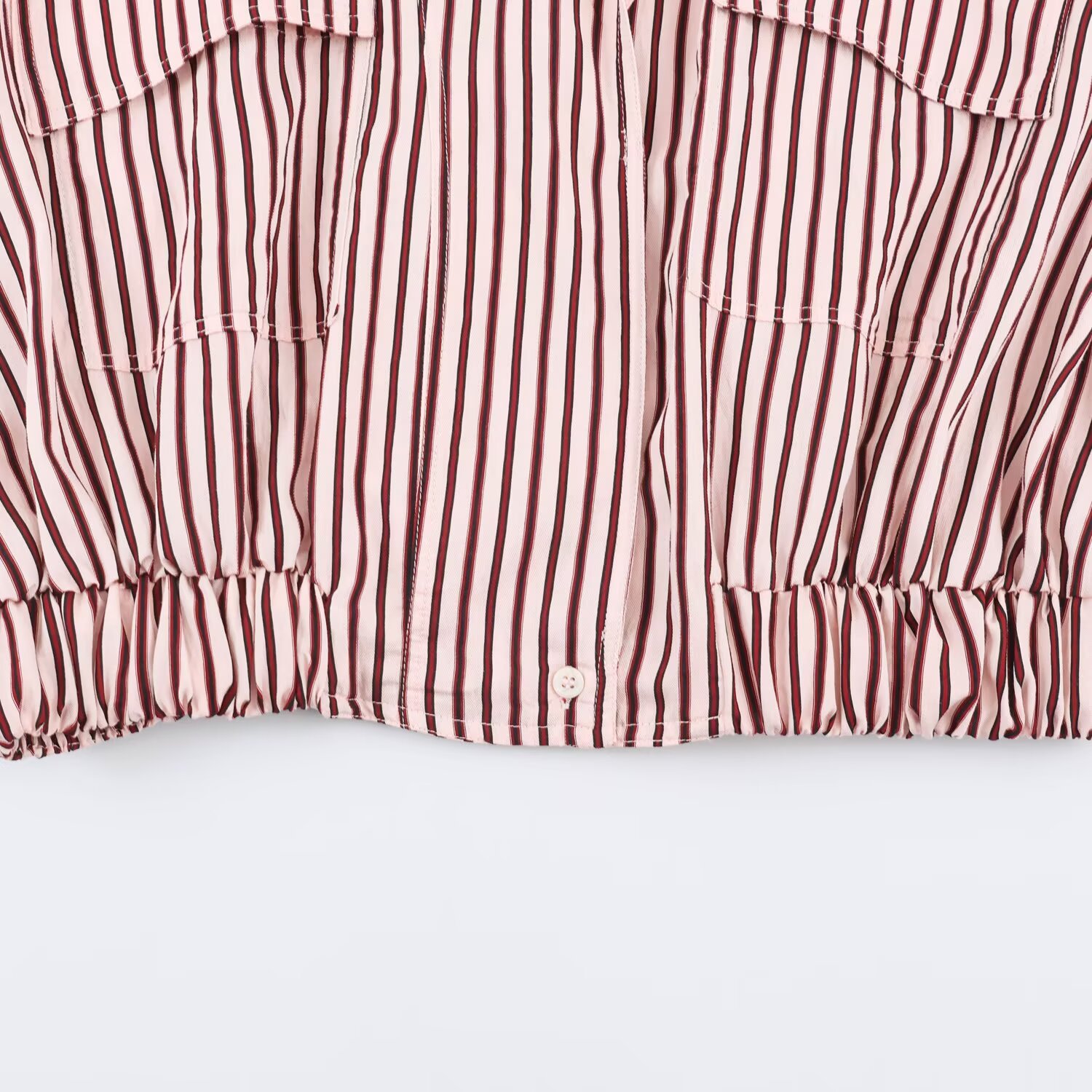 BSAY 2026 가을 신상 아메리칸 빈티지 스트라이프 - Women'S Fashion Utility Jacket 리뷰 및 가격