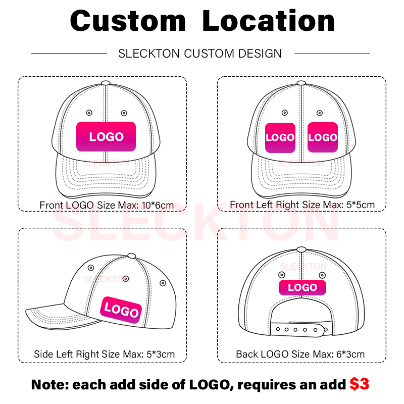 SLECKTON 남녀공용 맞춤형 자수 캡, 패션 스웨이 - Women Fashion Brand Logo 리뷰 및 가격