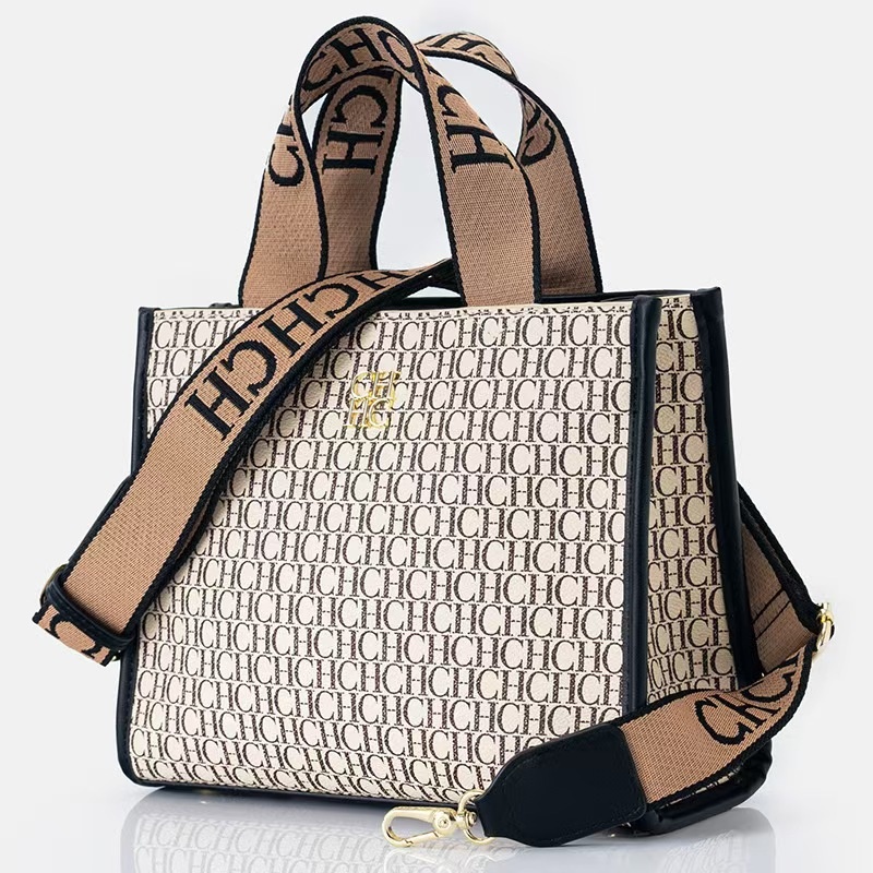 CH 패션 모노그램 프린트 고품질 메탈 로고 캐주얼 라 - Women Fashion Brand Logo 리뷰 및 가격