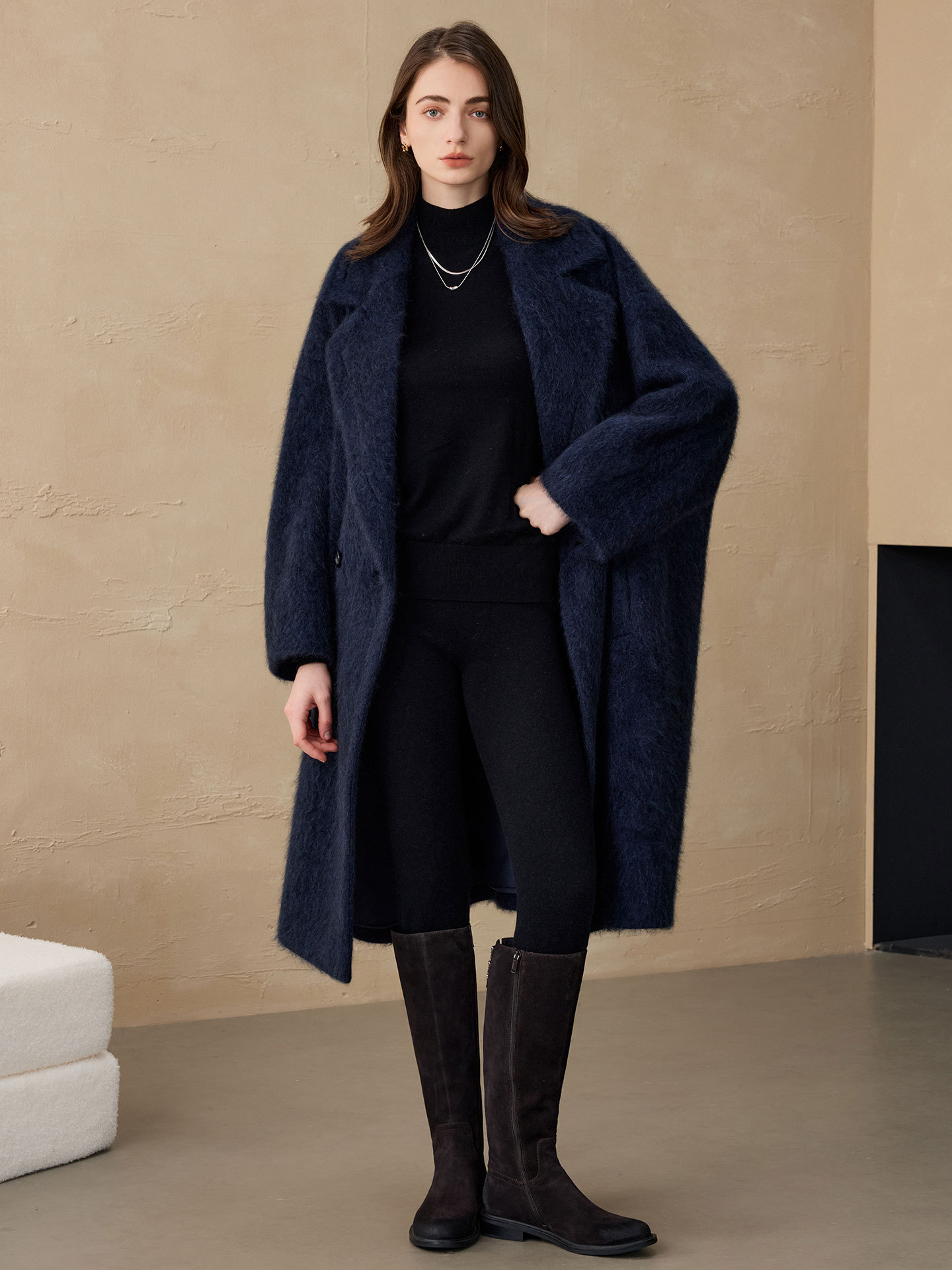 Allingentle 여성용 블레이저 울 패션 롱 재킷 - Women'S Fashion Blazer 리뷰 및 가격