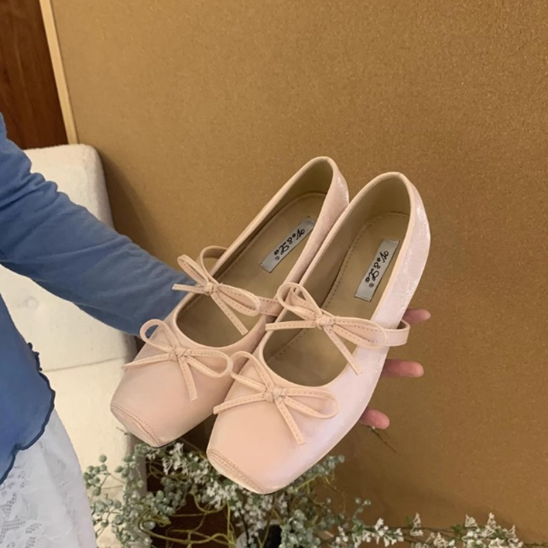 가을 신상 트렌드 패션 고급스러운 발레 슈즈 부드러운  - Women'S Fashion Footwear 리뷰 및 가격