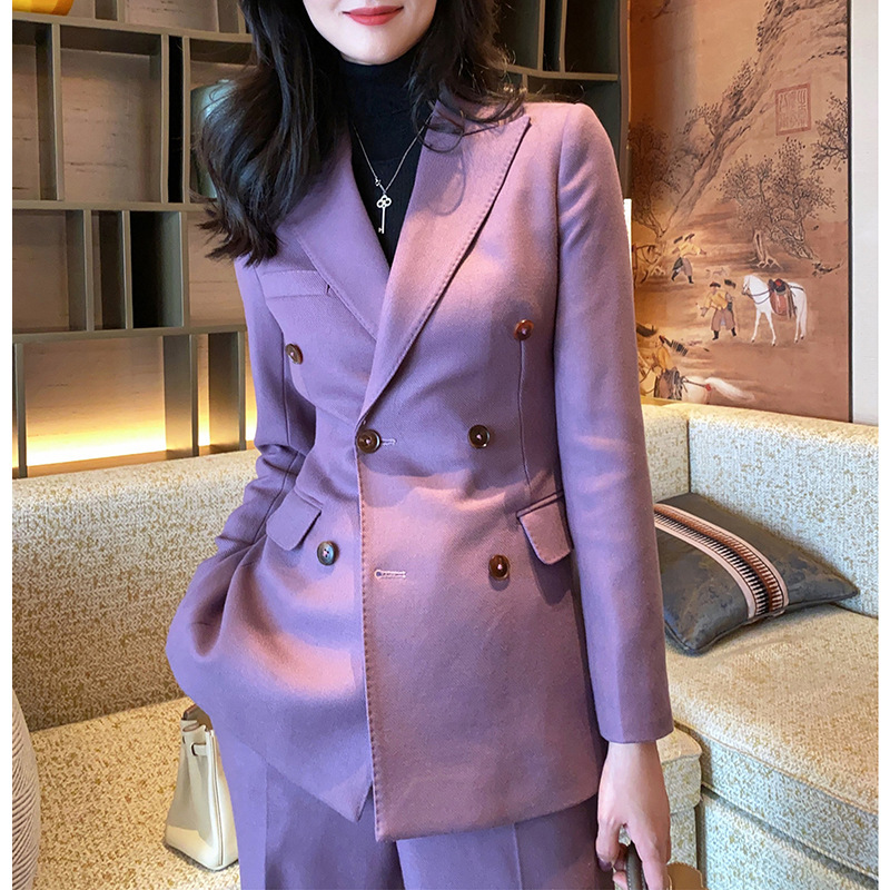 Allingentle Purple 여성용 정장 팬츠슈트 - Women'S Fashion Blazer 리뷰 및 가격