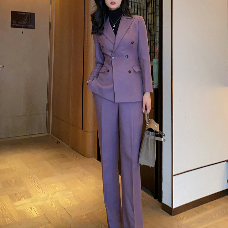 Allingentle Purple 여성용 정장 팬츠슈트 - Women'S Fashion Blazer 리뷰 및 가격
