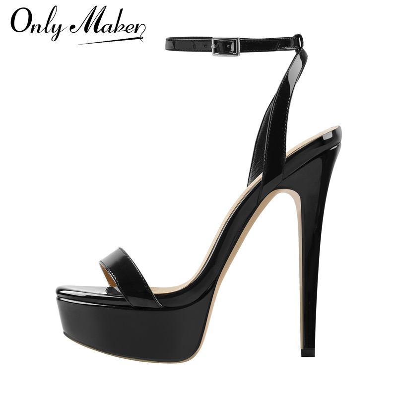Onlymaker 여성 플랫폼 스틸레토 하이힐 라운드  - Women'S Fashion Line 리뷰 및 가격