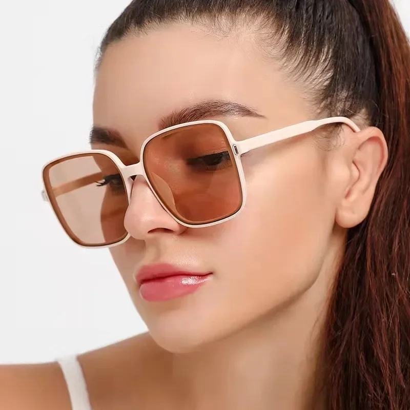 빈티지 오버사이즈 사각 선글라스 여성 패션 그라데이션  - Women'S Fashion Reading Glasses 리뷰 및 가격