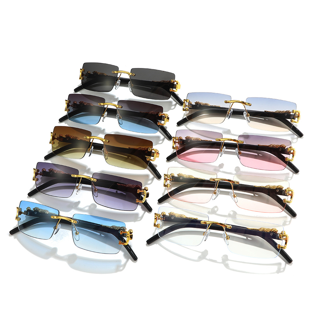 1PCS 패션 빈티지 무테 선글라스 여성 남성 그라데이 - Women'S Fashion Reading Glasses 리뷰 및 가격