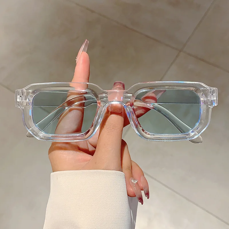 빈티지 직사각형 프레임 선글라스 야외 남성 선글라스 럭 - Women'S Fashion Reading Glasses 리뷰 및 가격