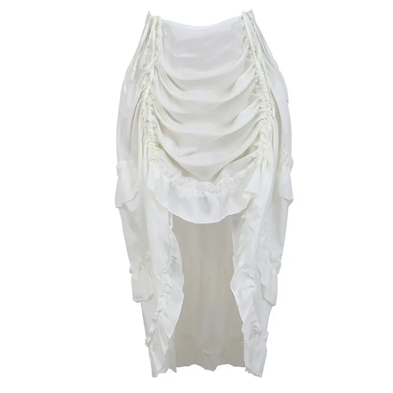 스팀펑크 여성 스커트 고딕 불규칙 셔링 플리츠 파티 맥 - Pleated Skirt Women 리뷰 및 가격