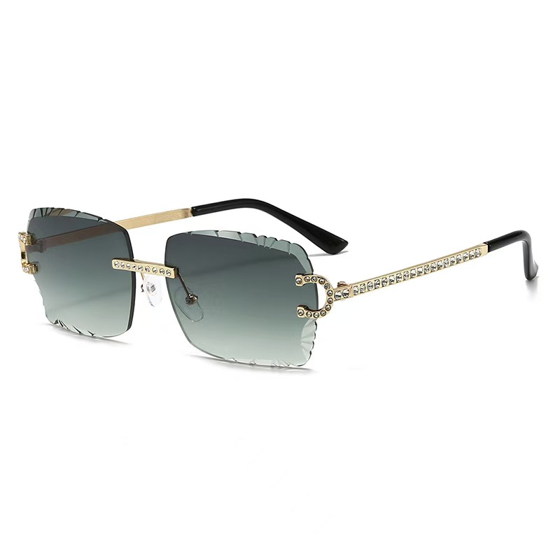 패션 무테 사각형 선글라스 빈티지 다이아몬드 브랜드 디 - Women'S Fashion Reading Glasses 리뷰 및 가격