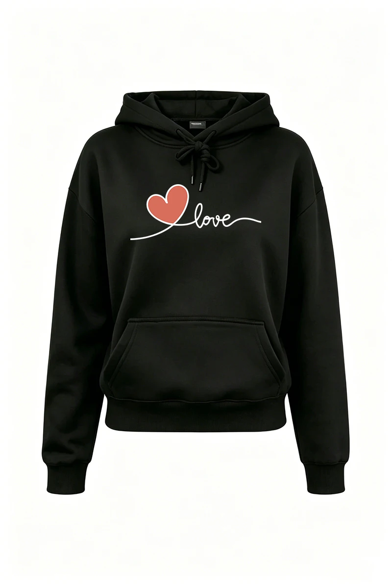 여성 트레이닝복 프린트 캐주얼 긴팔 후드티 스웨트셔츠  - Women'S Fashion Hoodie 리뷰 및 가격