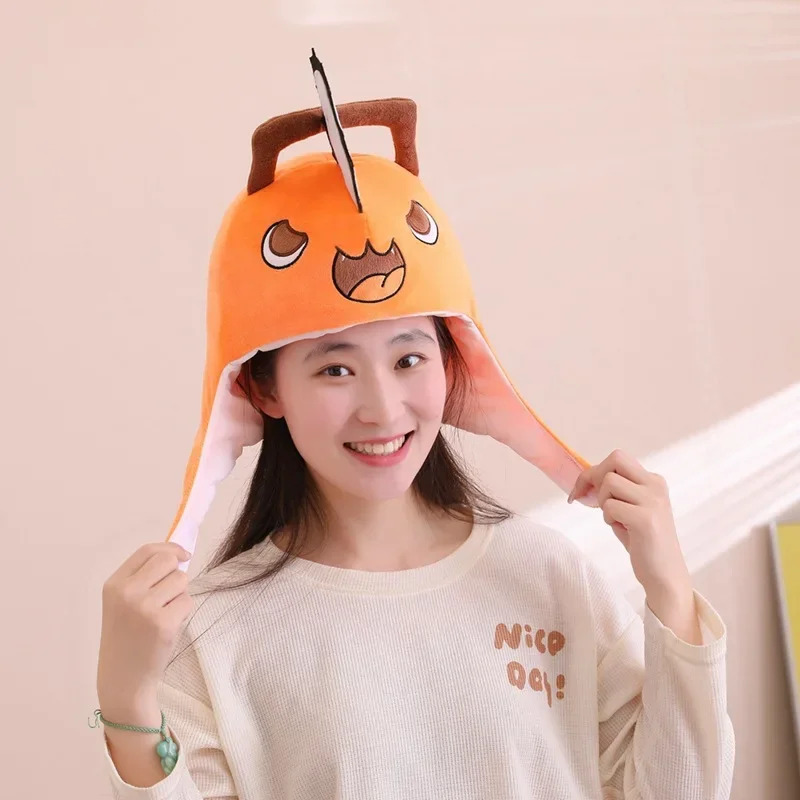 애니메이션 체인소맨 포치타 코스프레 플러시 헤드기어 캡 - Women'S Fashion Hoodie 리뷰 및 가격