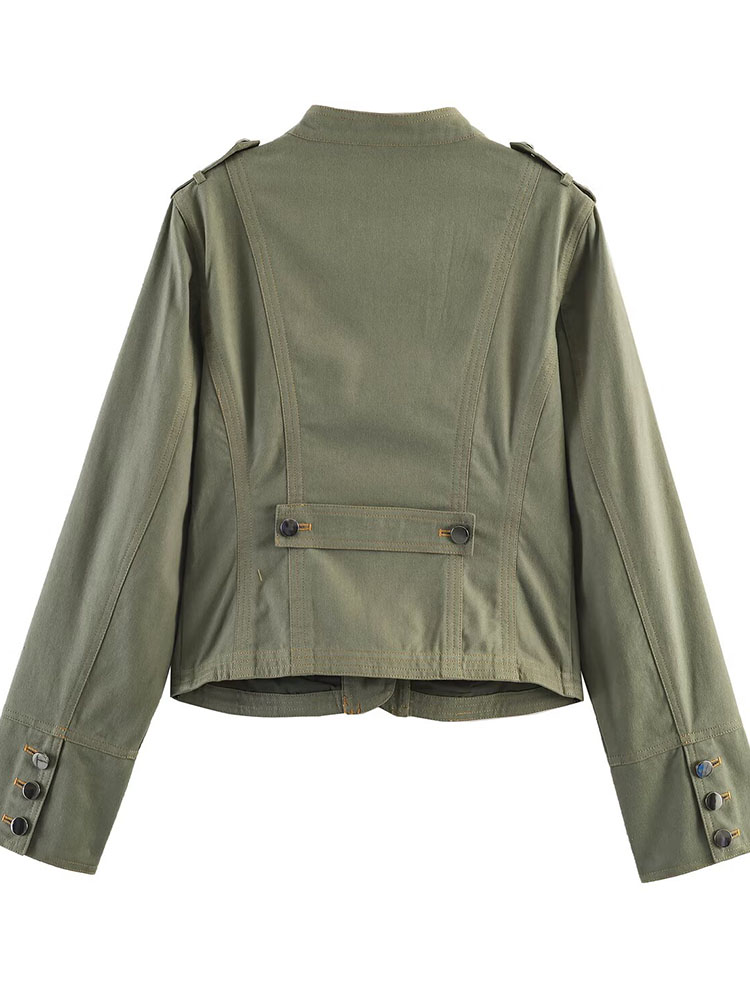 HH 여성 여름 유틸리티 다용도 아미 그린 재킷 스탠드 - Women'S Fashion Utility Jacket 리뷰 및 가격