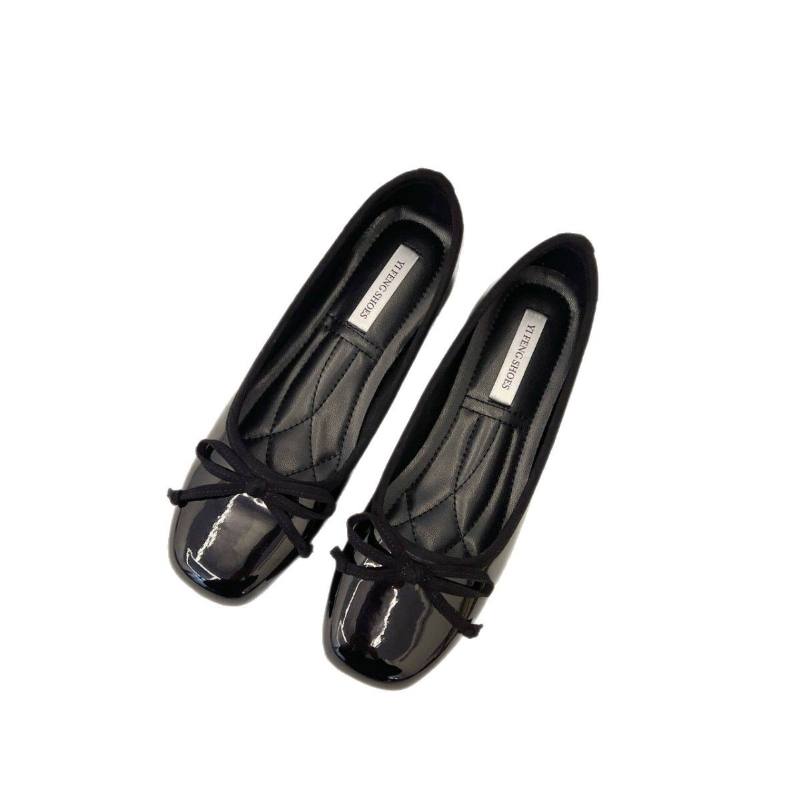 얕은 여성용 부드러운 라운드 플랫 슈즈, 슬라이드 풋웨 - Women'S Fashion Footwear 리뷰 및 가격