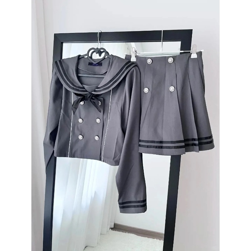 일본 서브컬쳐 레트로 코스프레 의상 세일러복 JK 유니 - Pleated Skirt Women 리뷰 및 가격