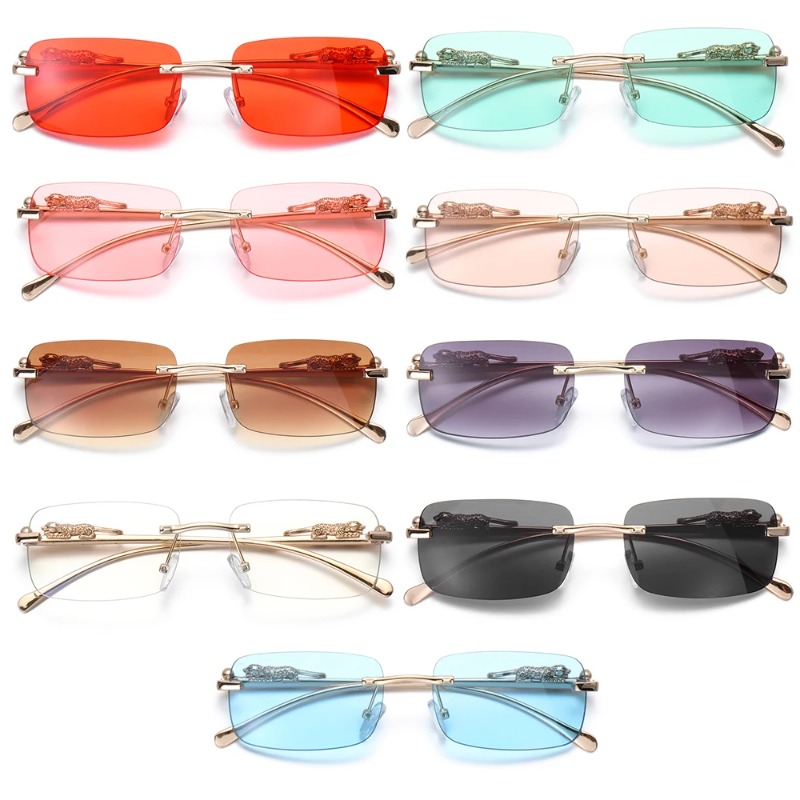 무테 사각 선글라스 여성 남성 명품 브랜드 디자이너 인 - Women'S Fashion Reading Glasses 리뷰 및 가격