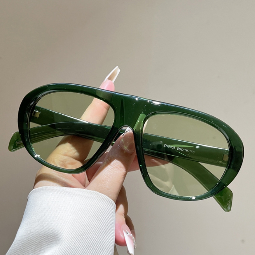 새로운 오버사이즈 파일럿 선글라스 여성 남성 빈티지 브 - Women'S Fashion Reading Glasses 리뷰 및 가격