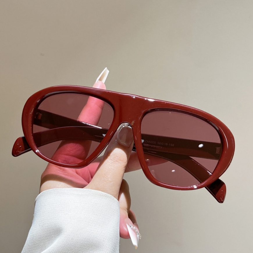 새로운 오버사이즈 파일럿 선글라스 여성 남성 빈티지 브 - Women'S Fashion Reading Glasses 리뷰 및 가격